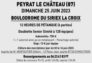 12 de Peyrat le Château